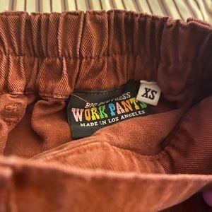 Big Bud Press XS fudgesicle brown work pants